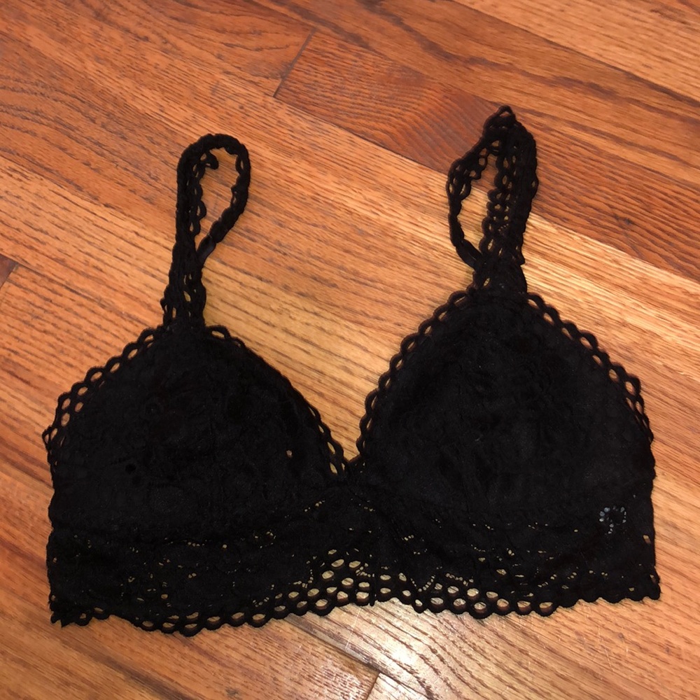 Black bralette